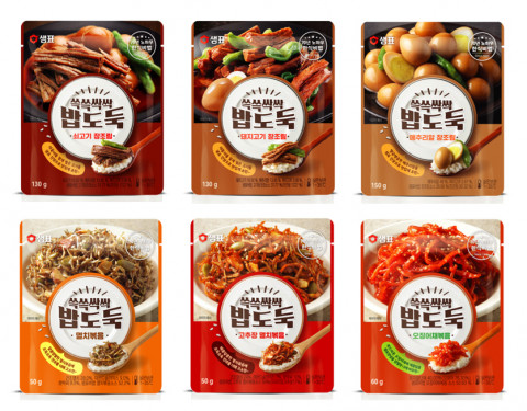 샘표 쓱쓱싹싹 밥도둑 6종