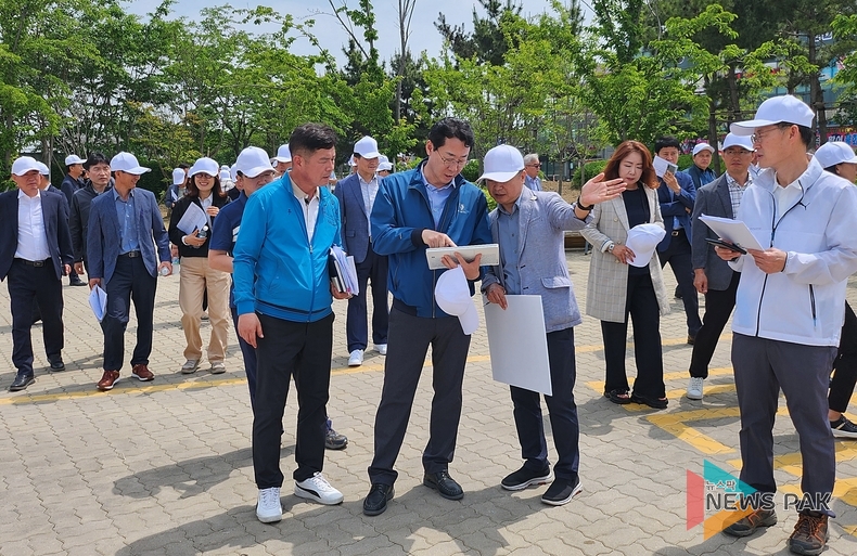 정명근 화성시장, ‘제13회 화성 뱃놀이 축제’ 개막전 행사장 일대 현장점검