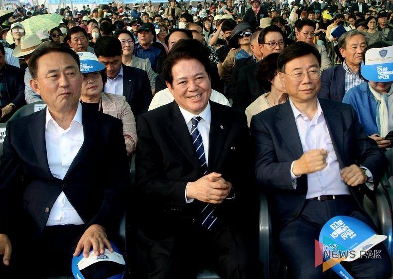 정명근 화성시장, 3일간 개최된 '제13회 화성 뱃놀이 축제' 성료