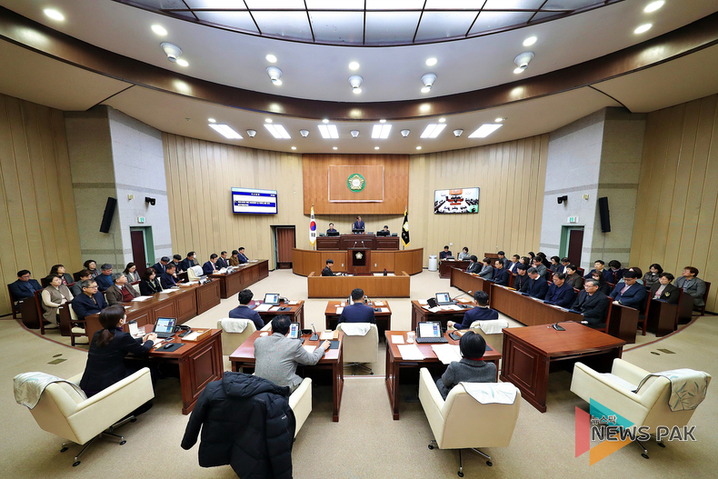 의왕시의회, 제301회 임시회 개회
