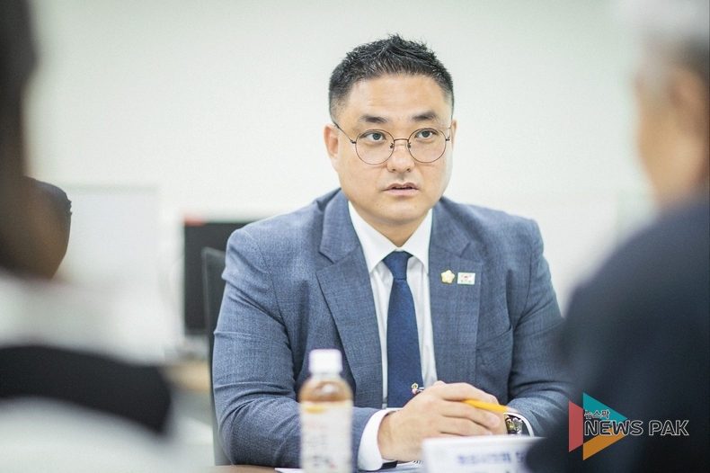 화성시의회 김상균 의원, LH동탄사업본부와 경부고속도로 지하화 상부도로 연결 공정점검 간담회