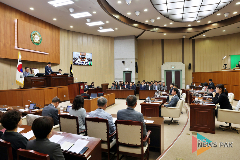 의왕시의회, 제302회 임시회 폐회...21개 안건 의결