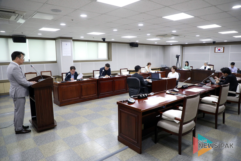 수원특례시의회 인사청문특별위원회, 수원컨벤션센터 이사장 임용 후보자 인사청문회 개최