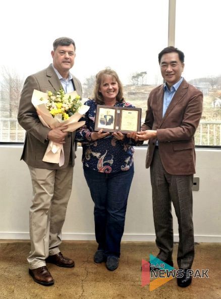 평택시 '최장 근무 주한미8군사령관' 벌러슨 중장 이임