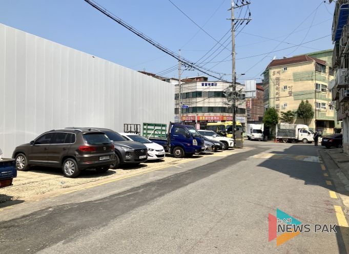 시흥시 거모지구 임시주차장 80면 조성 완료, 주민 편의 활짝