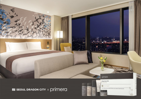 호텔 서울드래곤시티가 클린 뷰티 브랜드 프리메라와 함께하는 뷰캉스 패키지를 출시했다