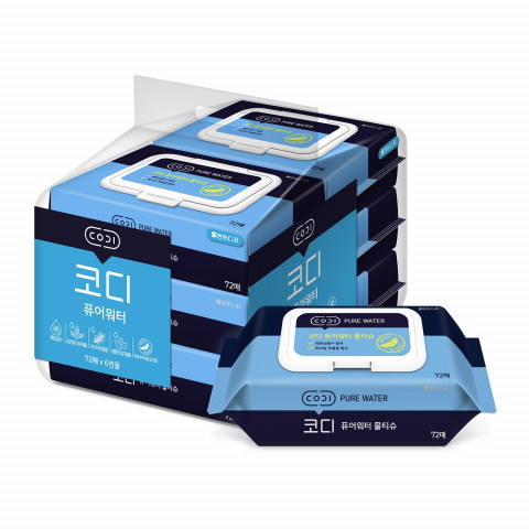 코디 퓨어워터 물티슈
