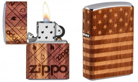 지포-우드척 USA의 불에 맞서는 불꽃 컬렉션 제품 2종