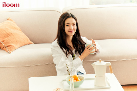 일룸 브랜드 모델로 발탁된 배우 김태리의 일룸 화보