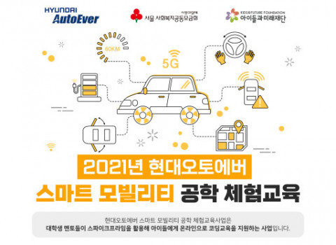 2021년 현대오토에버 스마트 모빌리티 공학 체험교육