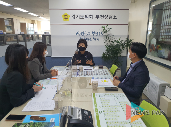 황진희의원, 경기도교육청 4단계 스쿨넷 사업 현장의견 청취 정담회