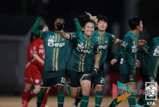 ‘극적 동점골’ 경주한수원