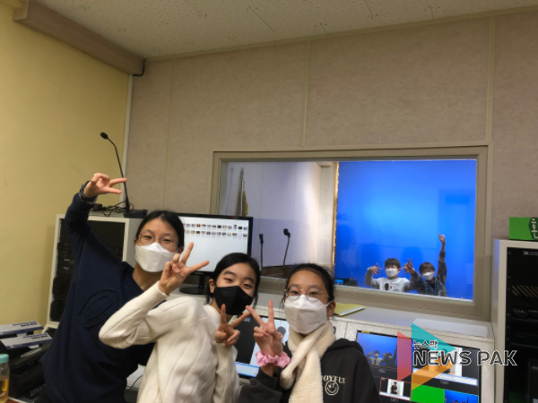 방송 축제에 참여하는 자치회+방송반