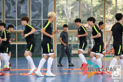 풋살대표팀, AFC 아시안컵 예선 대비 첫 국내훈련 실시