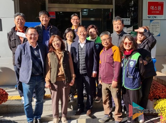 의왕시 내손1동 주민자치위원회, 자매결연지 농산물 직판행사