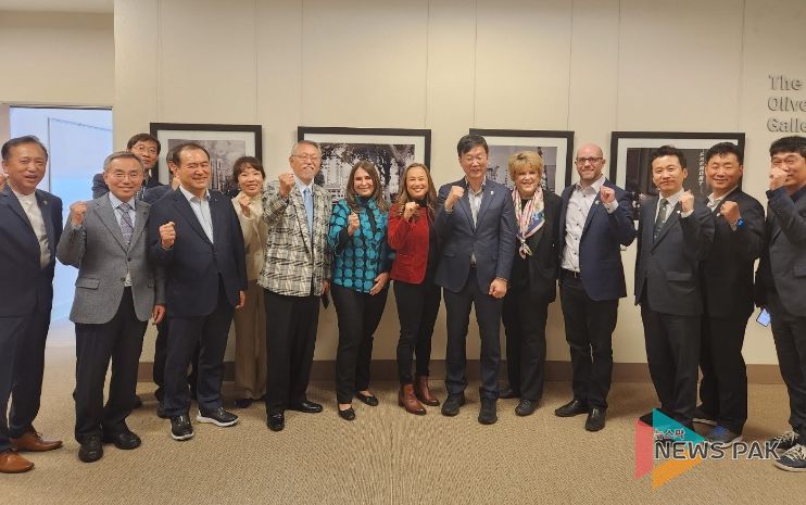 이민근 안산시장, 자매도시 미국 라스베이거스 시장·시의원과 간담회