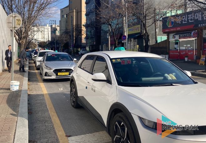 용인특례시가 내년부터 개인택시 차령 연장 신청 미리 알림 서비스를 제공한다