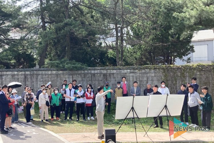 용인특례시 기흥구가 상하천 합류부 환경개선공사에 대한 주민설명회 개최했다