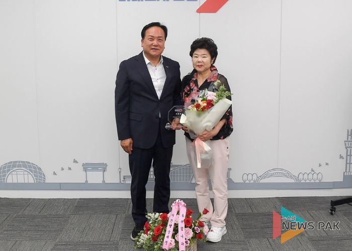 오산시, ‘1일 명예시장’으로 이창심씨 위촉