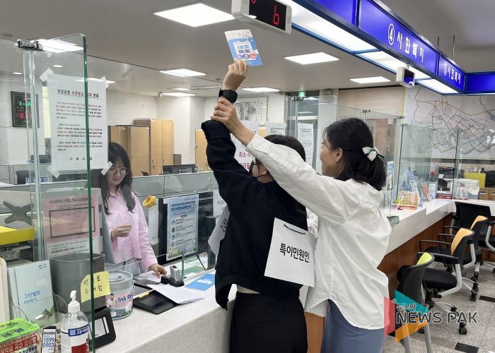 수원시 장안구 조원2동, 특이민원 대응 모의훈련 실시