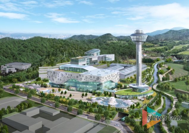 용인특례시가 건립 추진중인 자원회수시설 '용인그린에코파크' 조감도