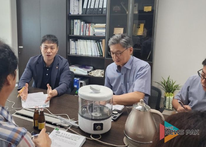 유영일 도의원, 생활숙박시설 문제점 해소를 위한 정담회 가져