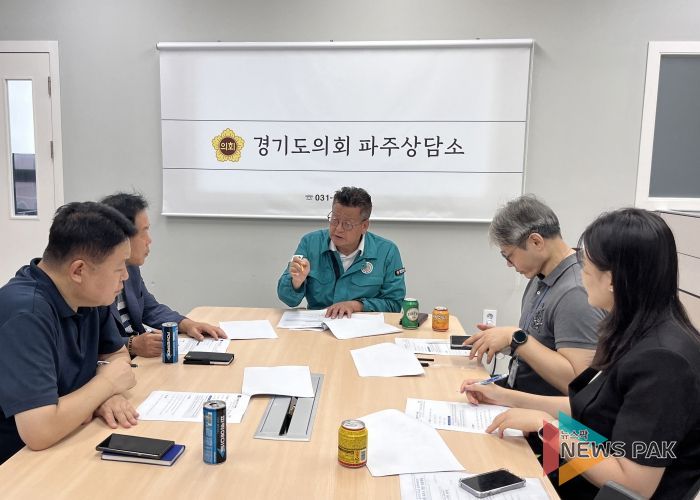 안명규 의원, 파주 GTX-A노선 공사 차질 없는 진행 당부