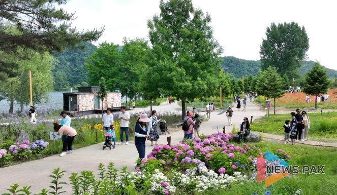 지난 5월 열린 봄꽃 페스타 행사장 전경