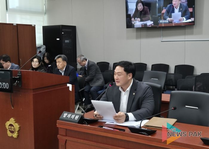 경기도의회 보건복지위원회 고준호 의원(국민의힘, 파주1)