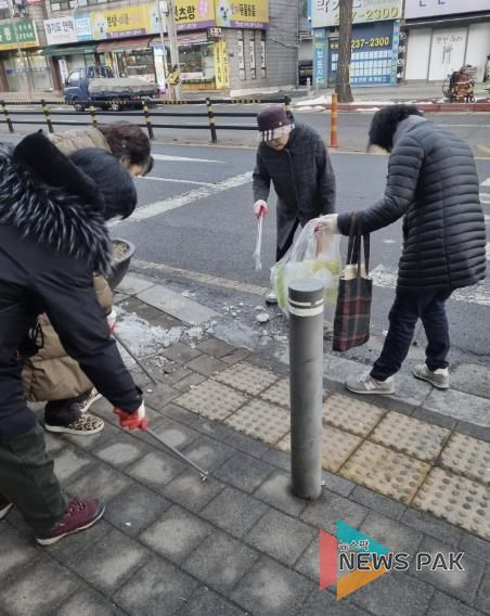 수원시 권선구 세류3동, 통장협의회 정월대보름 맞이 대청소 실시
