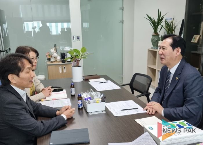경기북부 AI캠퍼스, 의정부가 최적지! 경기도의회 이영봉 의원 정담회 개최