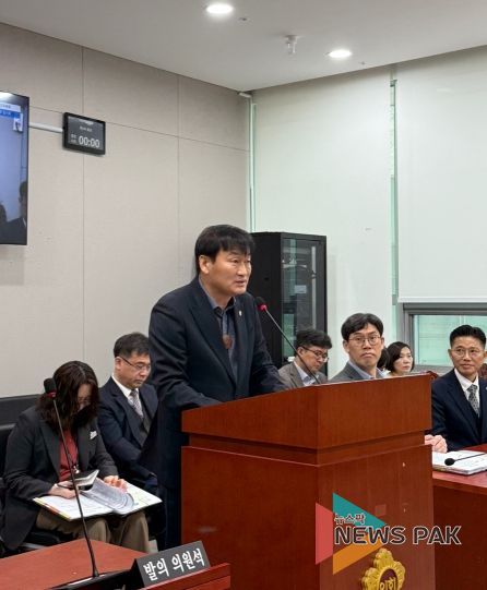 경기도의회 농정해양위원회 서광범 의원(국민의힘, 여주1)