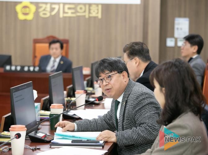 경기도의회 김재훈 의원, 미래세대재단 대표이사 인사청문회에서 철저한 검증 진행