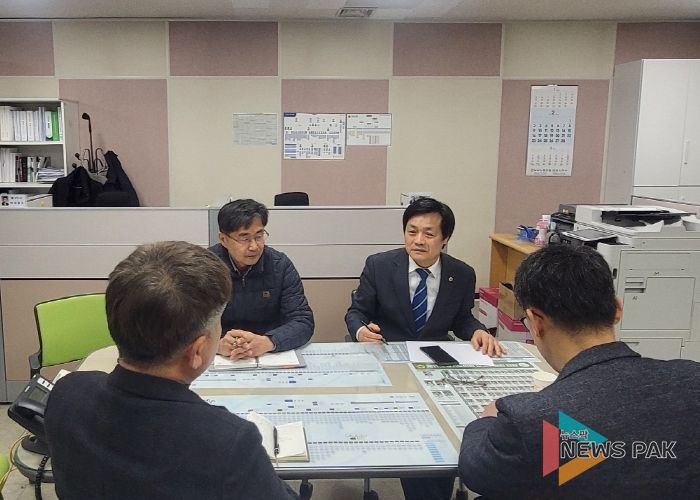 경기도의회 문형근 위원장, “비산동 임곡공원 조성 추진현황 논의”