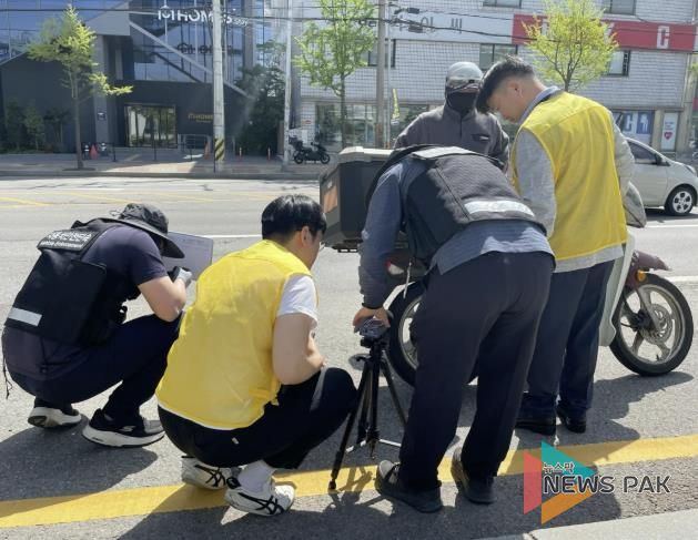수원시 팔달구, 이륜자동차 통행량 여기가 많아요