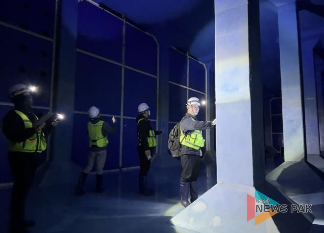 배수지 정기청소 및 정기(정밀) 안전점검