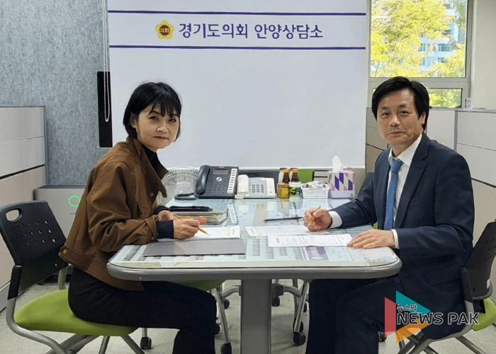 경기도의회  문형근 위원장, “안양천 징검다리 설치 등 지역현안사업 논의”
