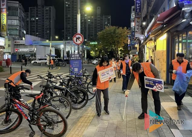 수원시 장안구 정자3동 주민자치회, 환경정비 및 금연 캠페인 전개