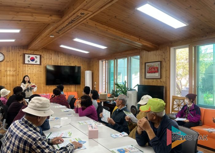 가평군보건소, 경로당 찾아가는 건강교실 운영