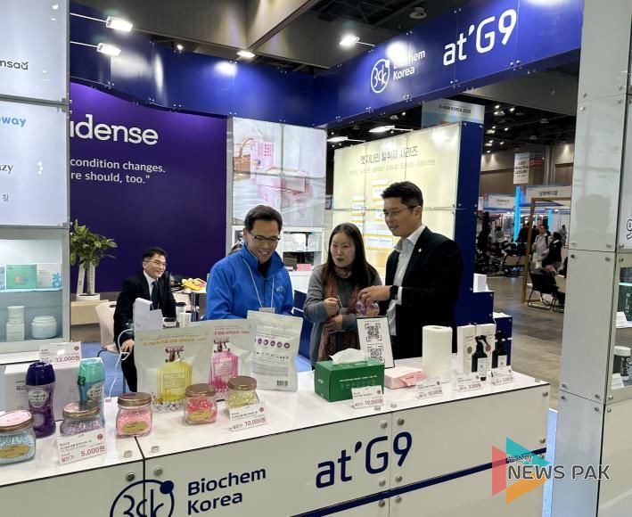 경기도의회 이재영 의원, ‘G-FAIR KOREA 2025’ 현장 찾아 경기도 수출 중소기업 격려!