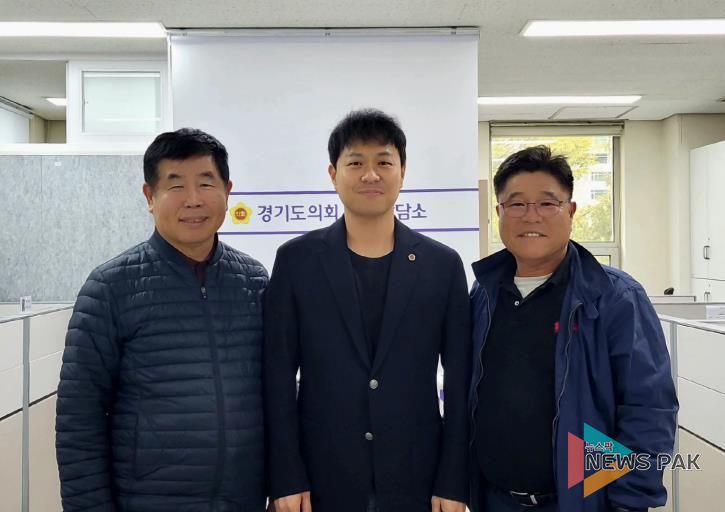 경기도의회 유영일 의원, 안양시 자전거 교실 안전교육 활성화 관련 면담 가져