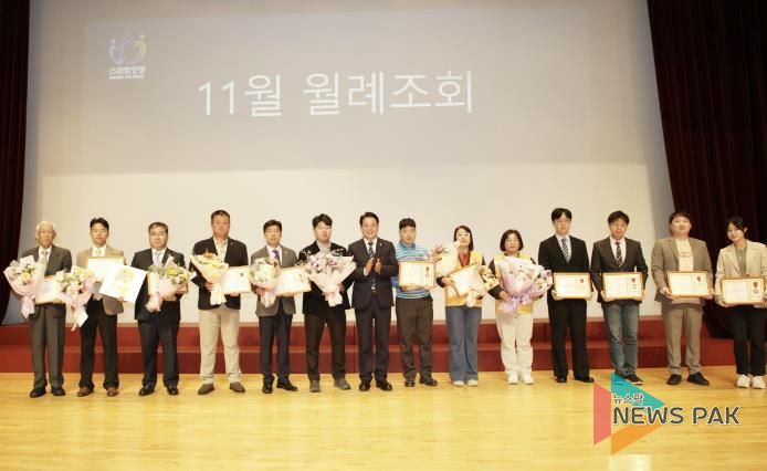 안양시, 헌혈문화 확산 유공자·단체에 공로자 표창 수여