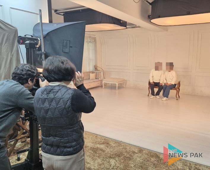 팔달구보건소가 ‘추억담기 가족사랑 사진관’을 운영하고 있다