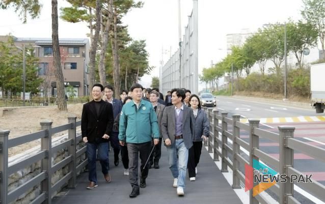 광주시, 광남동 일대 도로 환경 개선 사업 완료…교통·보행 안전성 대폭 향상