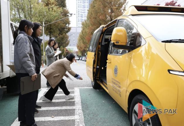 안양시, 지역아동센터 어린이통학버스 안전점검 실시