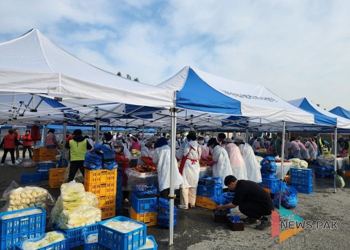 남양읍 김장행사 현장사진