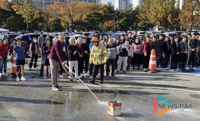 수원시 영통구, 화재대응 능력 향상을 위한 2025년 합동소방훈련 실시