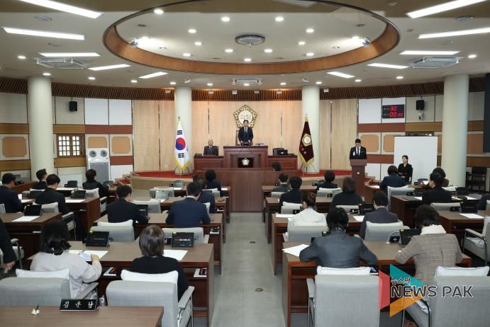 고양특례시의회, 제299회 제2차 정례회 개회