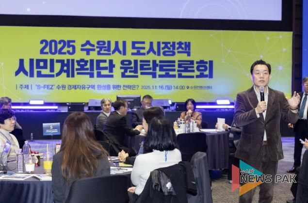 이재준 시장이 인사말을 하고 있다.