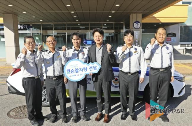 수원시 권선구, 서둔동 자율방범대에 신규 순찰차량 지원